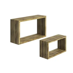 Lot de 2 étagères murales DUO-Format New