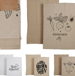 Lot de 2 torchons EH