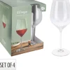 Lot de 4 verres à vin rouge KITCHEN-Koopman Hot