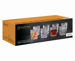 Lot de 8 verres à whisky ETHNO