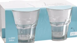 Lot de 4 verres KITCHEN