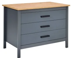 Îlot de cuisine PIAZZA NERO-Inter Link Discount