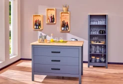 Îlot de cuisine PIAZZA NERO-Inter Link Discount