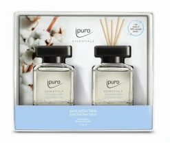 Lot de diffuseurs de parfum COTTON FIELDS 2X50ML-Ipuro Clearance