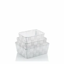 Lot de paniers de rangement ALVARO