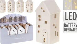 Maison avec LED CHRISTMAS-Koopman Discount