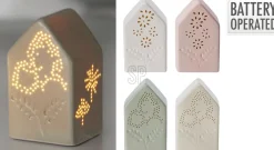 Maison avec LED DEKO