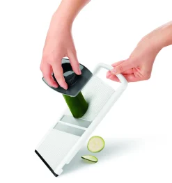 Mandoline manuelle double lame-Metaltex Online