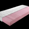 Matelas en mousse haute résilience ALLMED LUNA PLUS H2