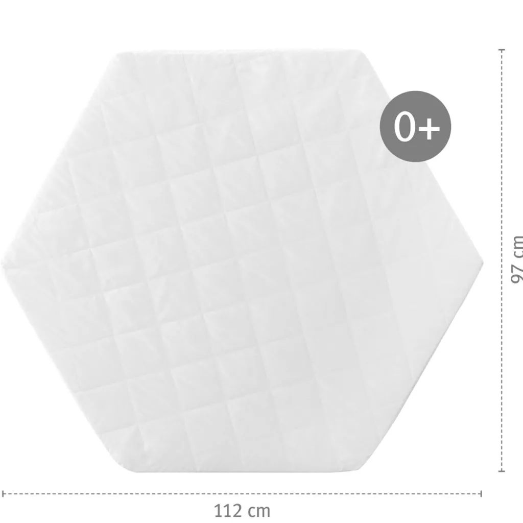 Matelas pour parc bébé ton blanc-Roba Baumann Hot
