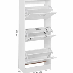 Meuble à chaussures à abattants TUMAN-Skyport Online