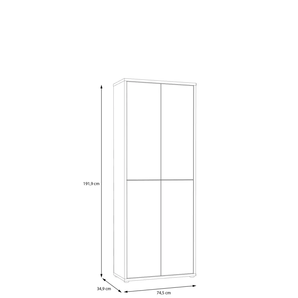 Meuble à chaussures ALICE SPRINGS-Forte Clearance