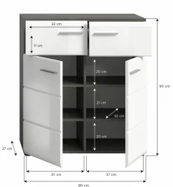 Meuble à chaussures FICHE-Xonox Clearance