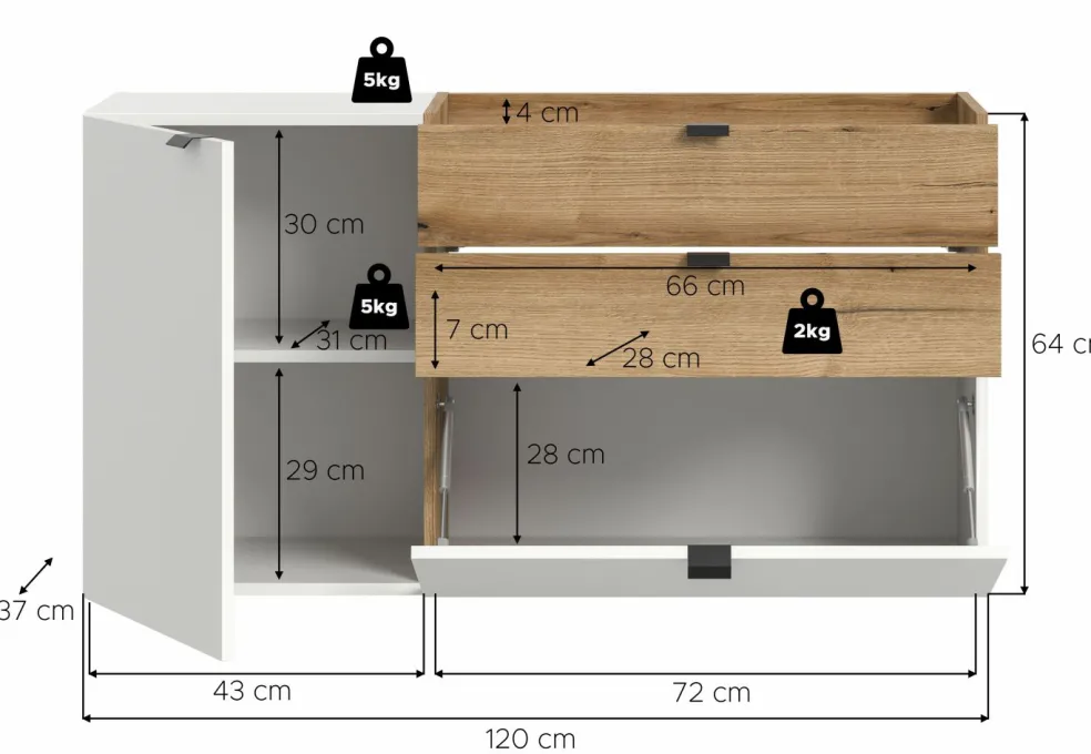 Meuble à chaussures NARO