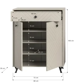 Meuble à chaussures TAPI