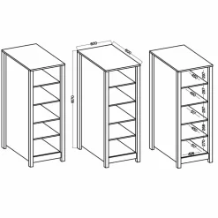 Meuble colonne ROTTERDAM