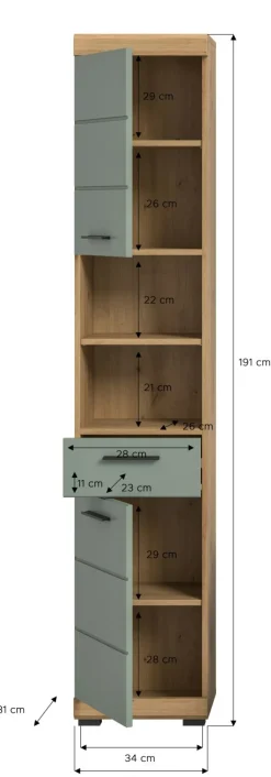 Meuble colonne SEWULA-Xonox Discount