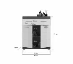 Meuble de salle de bains SEWULA