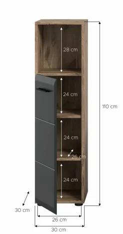 Meuble demi-colonne BONGA-Xonox Online