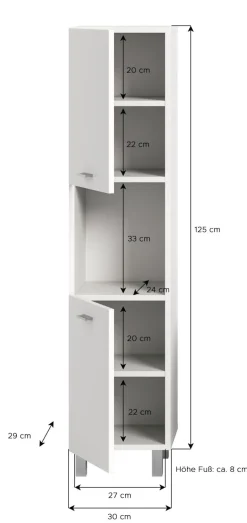 Meuble demi-colonne SEBETA