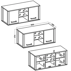 Meuble haut SICILIA-Inter Link