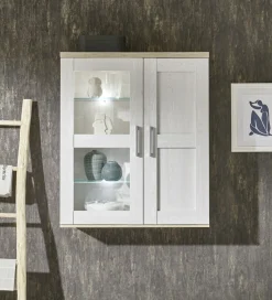 Meuble haut vitrine BIEL