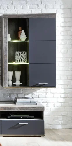 Meuble haut vitrine CROWN X