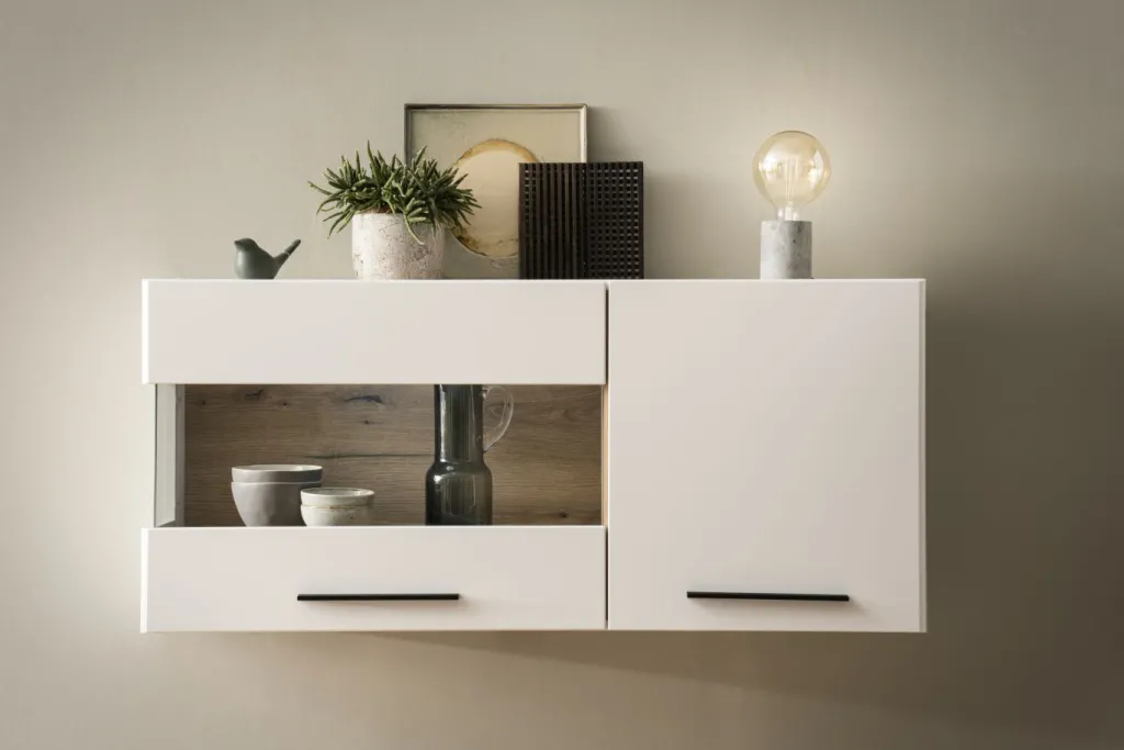 Meuble haut vitrine SALERNO-IMV Sale