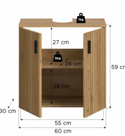 Meuble sous lavabo MONE-Xonox New