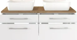 Meuble sous vasque 120 avec vasque à poser DAVOS