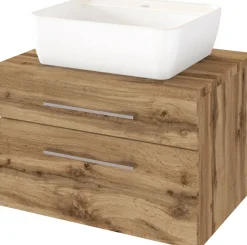 Meuble sous vasque 60 avec vasque à poser DAVOS-Held Best