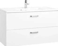 Meuble sous vasque 90 avec vasque en fonte minérale BOLOGNA-Held Hot