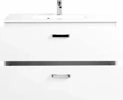 Meuble sous vasque 90 avec vasque en fonte minérale BOLOGNA-Held Hot