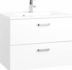 Meuble sous vasque 70 avec vasque en fonte minérale BOLOGNA-Held Discount