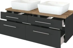 Meuble sous vasque 120 avec vasque à poser DAVOS-Held Sale