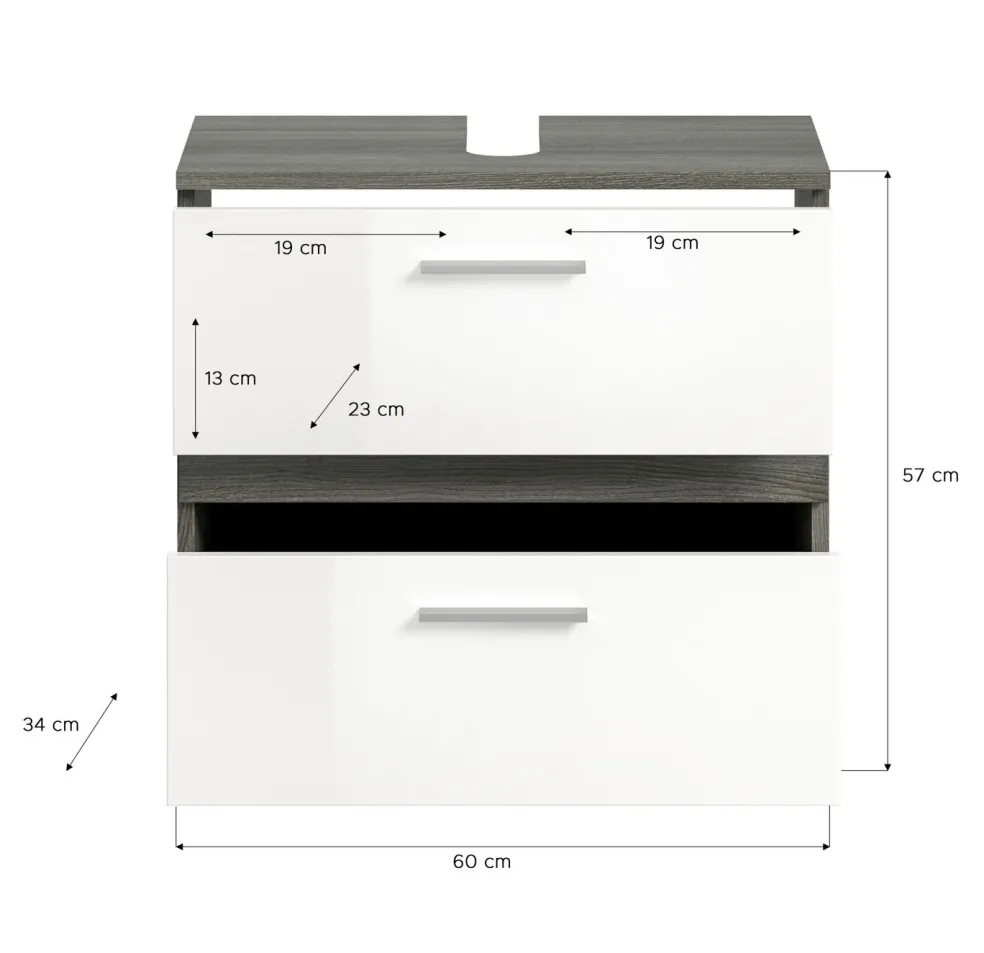 Meuble sous vasque ASSELA