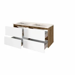 Meuble sous vasque avec double vasque LUCCA