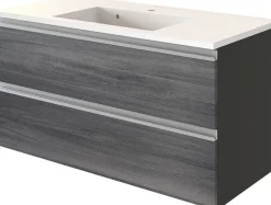 Meuble sous vasque avec lavabo 100 cm AREZZO-Held Clearance