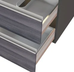 Meuble sous vasque avec lavabo 60 cm AREZZO