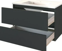 Meuble sous vasque avec plan vasque 80 BAABE