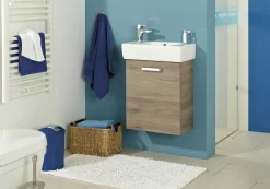 Meuble sous vasque avec plan vasque en céramique OFFENBACH