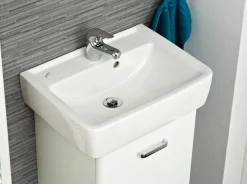 Meuble sous vasque avec plan vasque en céramique PIOLO-Pelipal Outlet