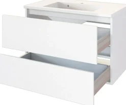 Meuble sous vasque avec plan vasque 80 BAABE