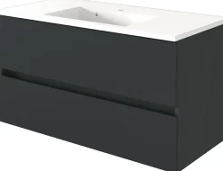 Meuble sous vasque avec plan vasque 100 BAABE-Held Discount