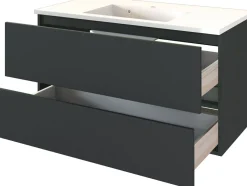 Meuble sous vasque avec plan vasque 100 BAABE-Held Discount