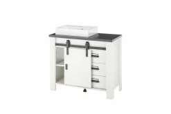 Meuble sous vasque avec vasque SHERWOOD-IMV Outlet