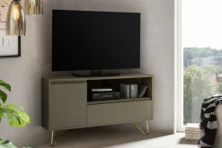 Meuble TV d'angle LEUWILIANG-Salesfever Outlet