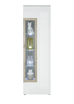 Meuble vitrine avec éclairage BRÜNN