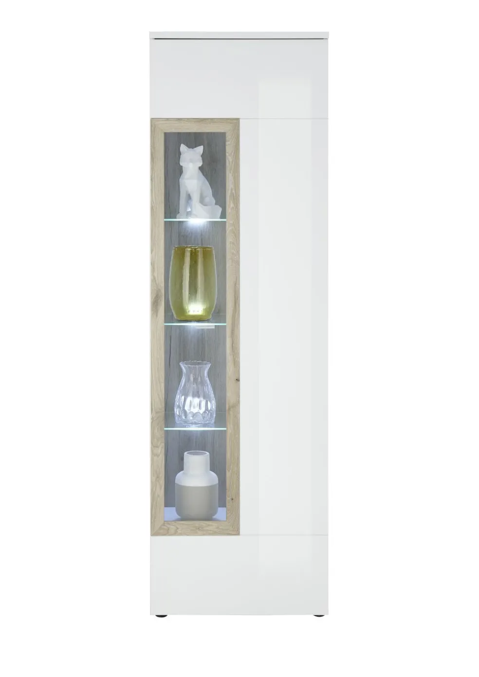 Meuble vitrine avec éclairage BRÜNN