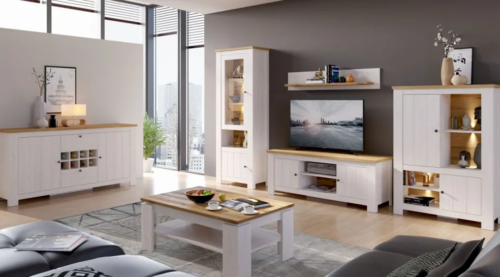 Meuble vitrine CELESTO